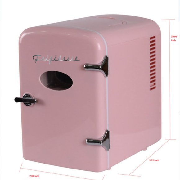 LARGE 9-can Mini Fridge PINK Frigidaire - Picture 6 of 6